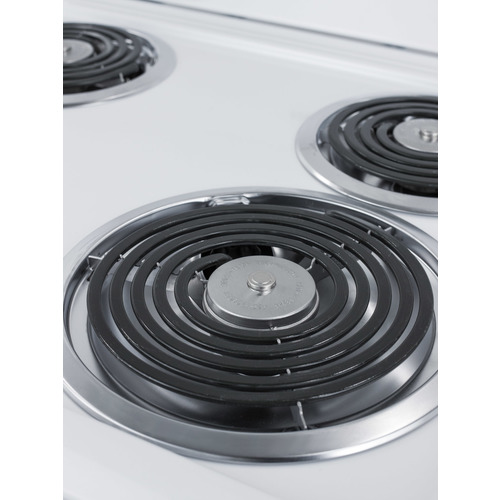 RE2411W Electric Range Detail