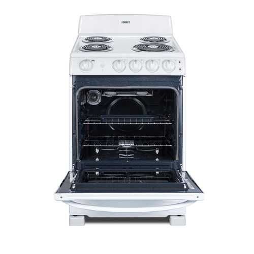 RE2411W Electric Range Open