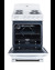 RE2411W Electric Range Open