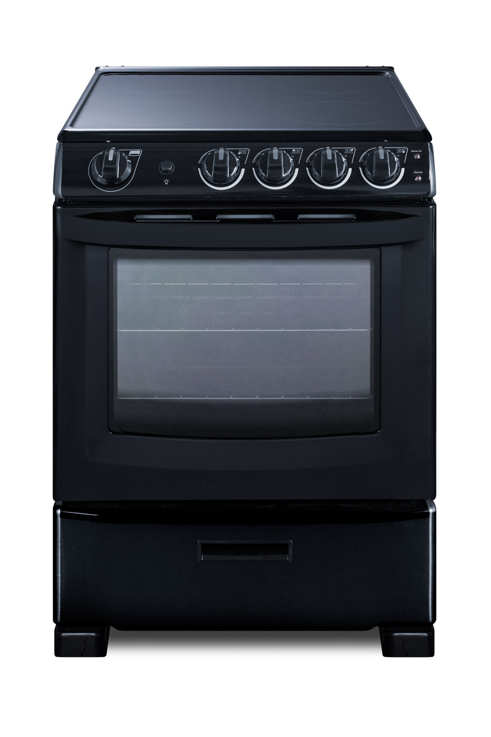 Summit 24" Wide Electric Smooth-Top Range