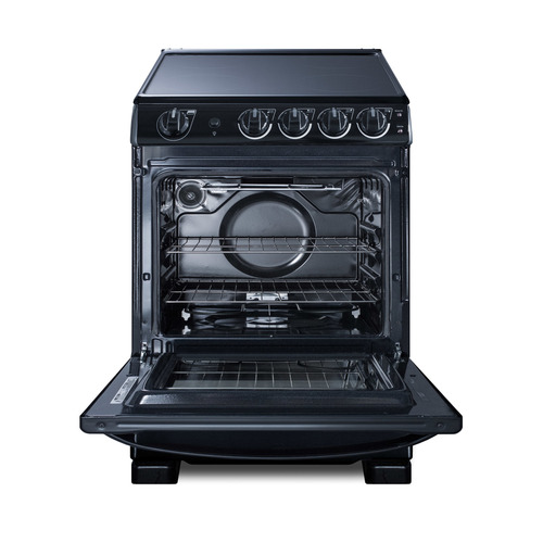 REX2431BRT Electric Range Open