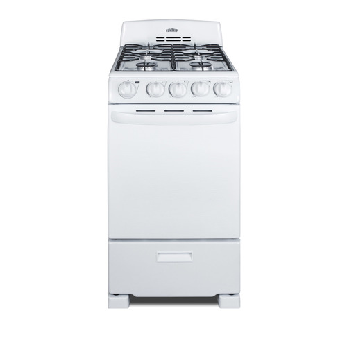 RG200WS Gas Range Front