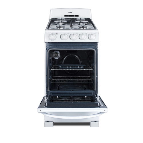 RG200WS Gas Range Open