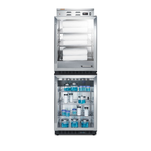 PHC61G-SCR610BLSTACK Warming And Cooling Cabinet Full