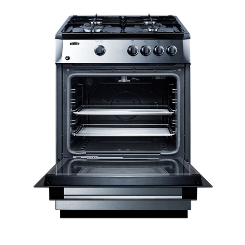 PRO24G Gas Range Open