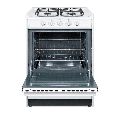 WTM6107RS Gas Range Open