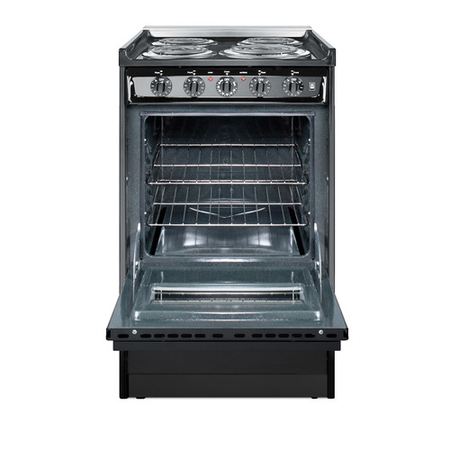 TEM110CRW Electric Range Open