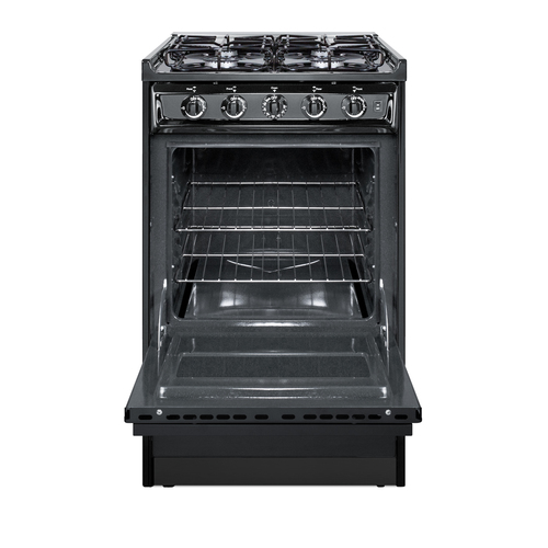 TTM1107CRS Gas Range Open