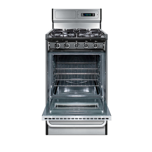 TTM13027BKSW Gas Range Open