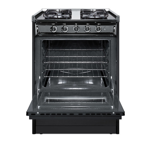 TTM6107CRSW Gas Range Open