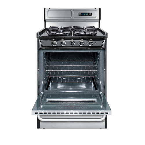 TTM63027BKSW Gas Range Open