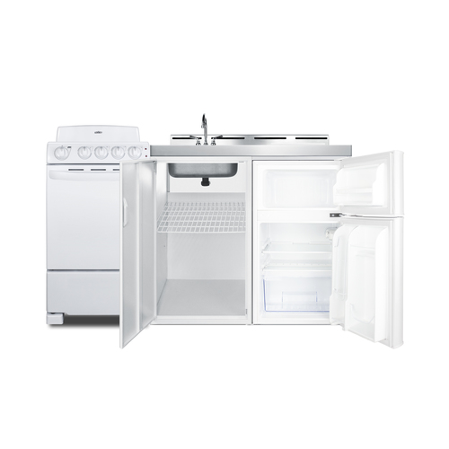 ACK60COILW Kitchenette Open