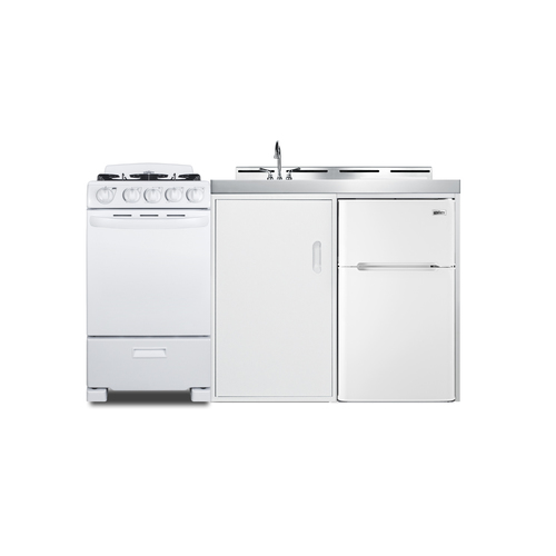 ACK60GASW Kitchenette Front