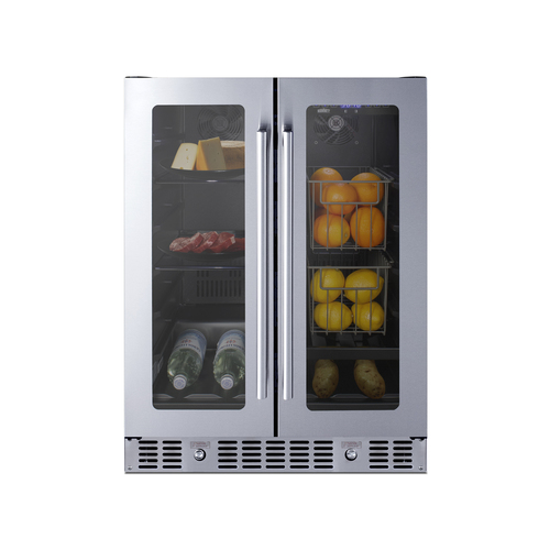 ALFD24WBVCSSPANTRY Refrigerator Full