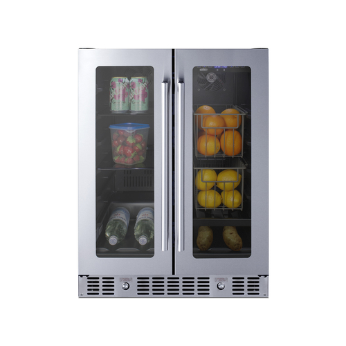 ALFD24WBVCSSPANTRY Refrigerator Full