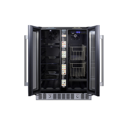 ALFD24WBVCSSPANTRY Refrigerator Open