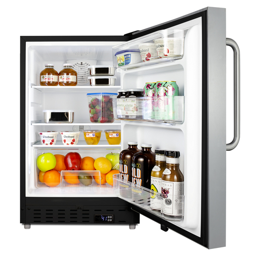 ALR47BCSS Refrigerator Full