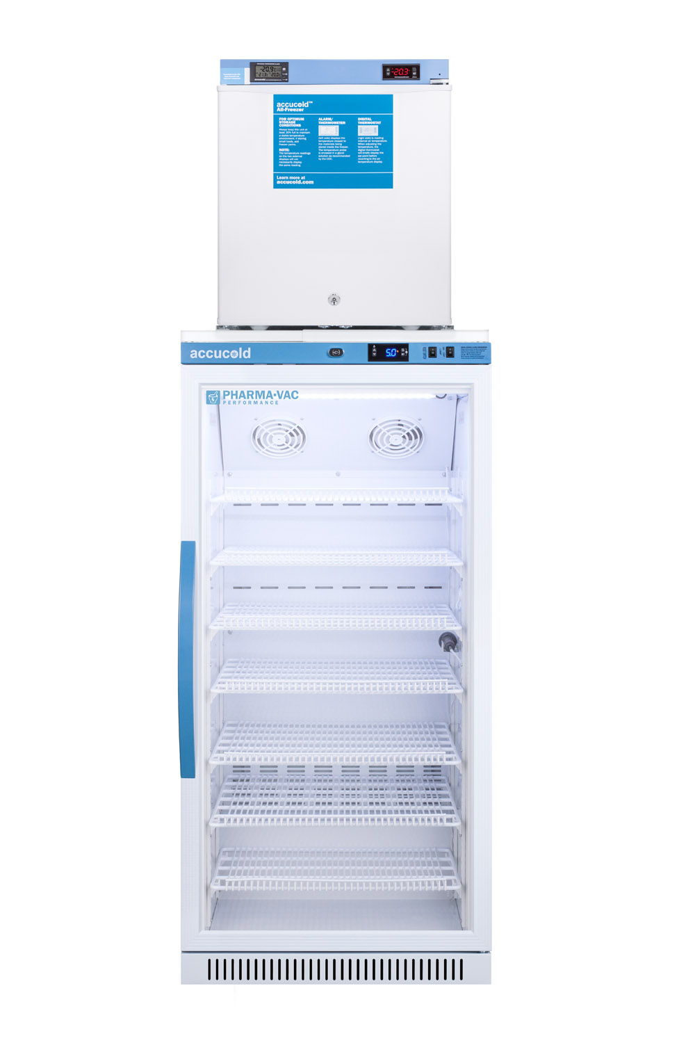 Summit 24" Wide All-Refrigerator/All-Freezer Combination