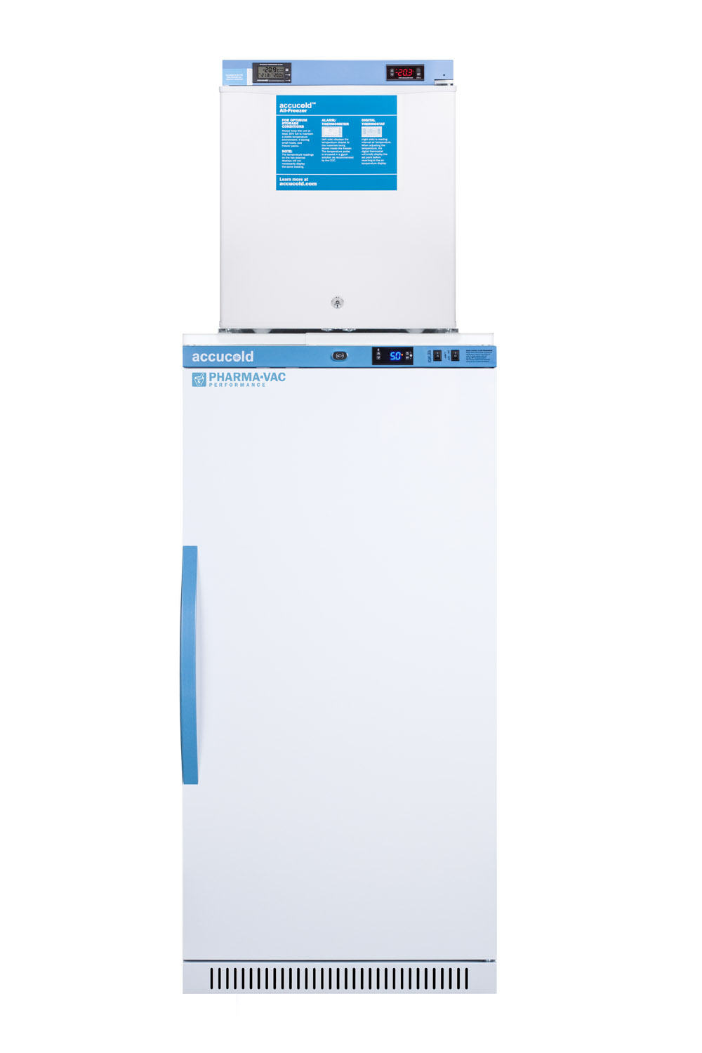 Summit 24" Wide All-Refrigerator/All-Freezer Combination
