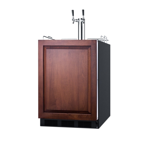 SBC58BLBIADAIFWKDTWIN Kegerator Angle