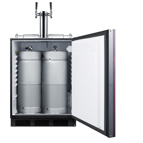 SBC58BLBIADAIFWKDTWIN Kegerator Full