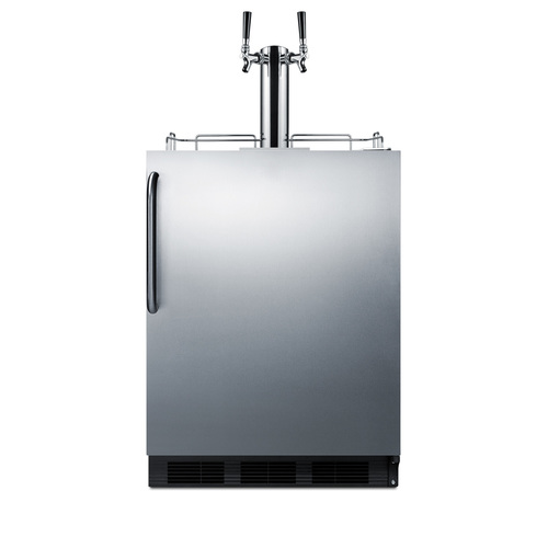 SBC58BLBICSSADA Kegerator Front