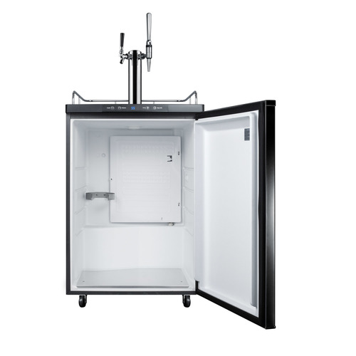 SBC635M7CMTWIN Kegerator Open