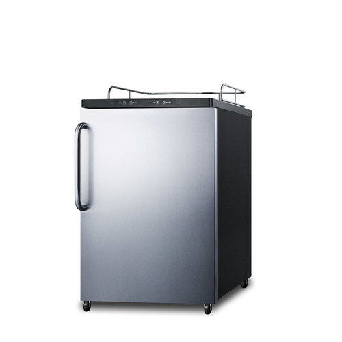SBC635MBINKSSTB Kegerator Angle