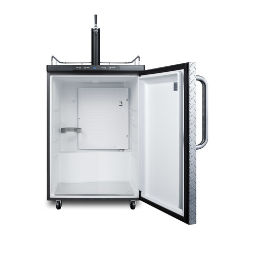 SBC635MDPL Kegerator Open