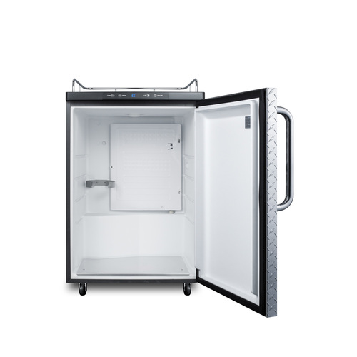 SBC635MNKDPL Kegerator Open