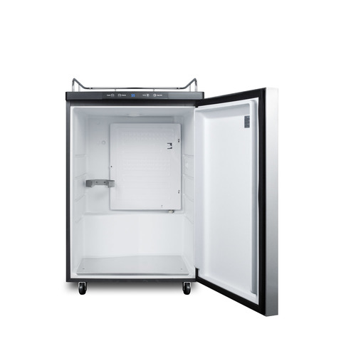 SBC635MNKSSHH Kegerator Open