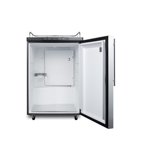SBC635MNKSSHV Kegerator Open