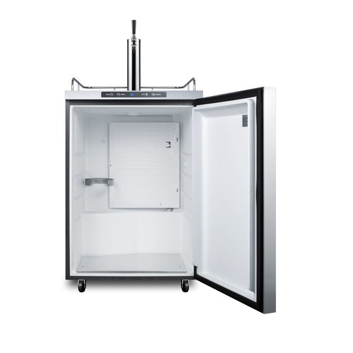 SBC635MOSHH Kegerator Open