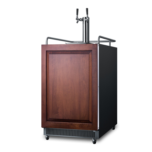 SBC677BIIFTWIN Kegerator Angle