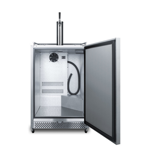 SBC695OSCF Kegerator Open