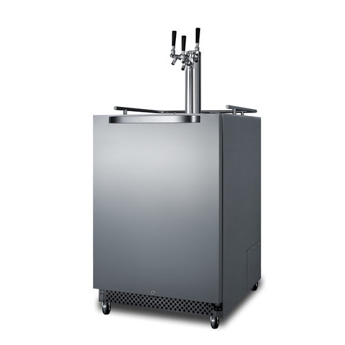 SBC695OSTRIPLE Kegerator Angle