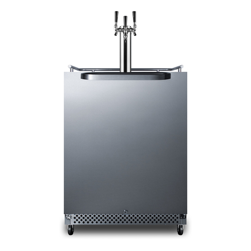 SBC695OSTRIPLE Kegerator Front