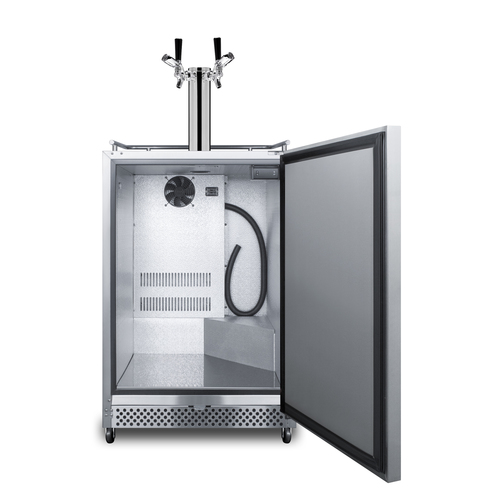 SBC695OSTWINTL Kegerator Open