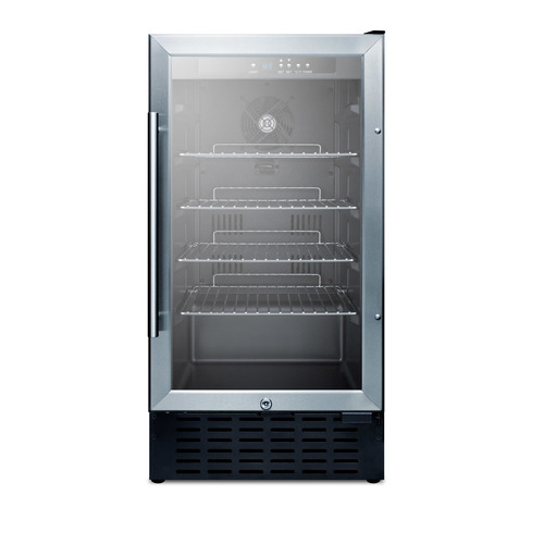 SCR1841B Refrigerator Front