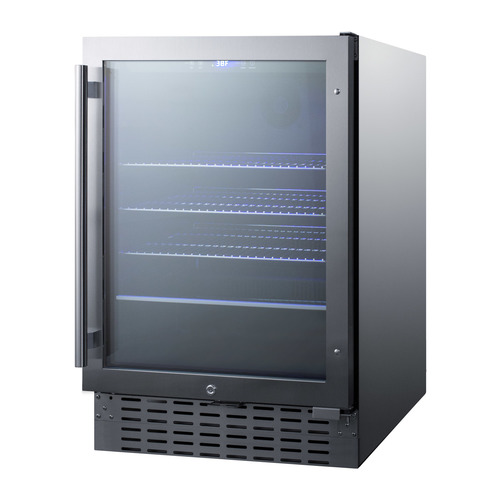 SCR2466BCSS Refrigerator Angle