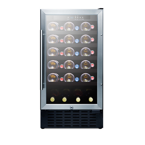 SWC1840BCSS Wine Cellar Full