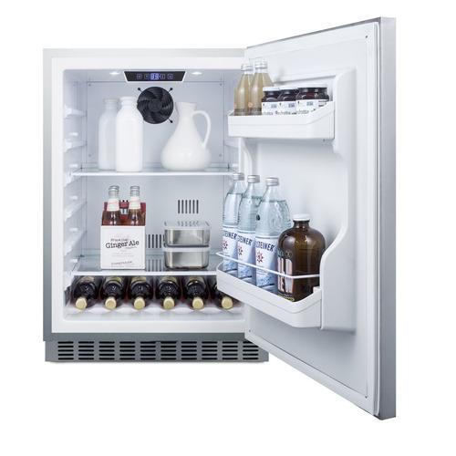 CL69ROSW Refrigerator Full