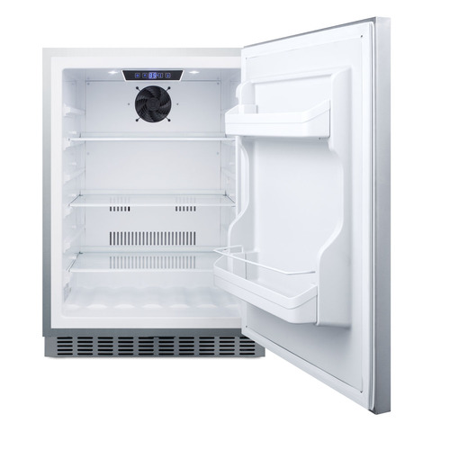 CL69ROSW Refrigerator Open