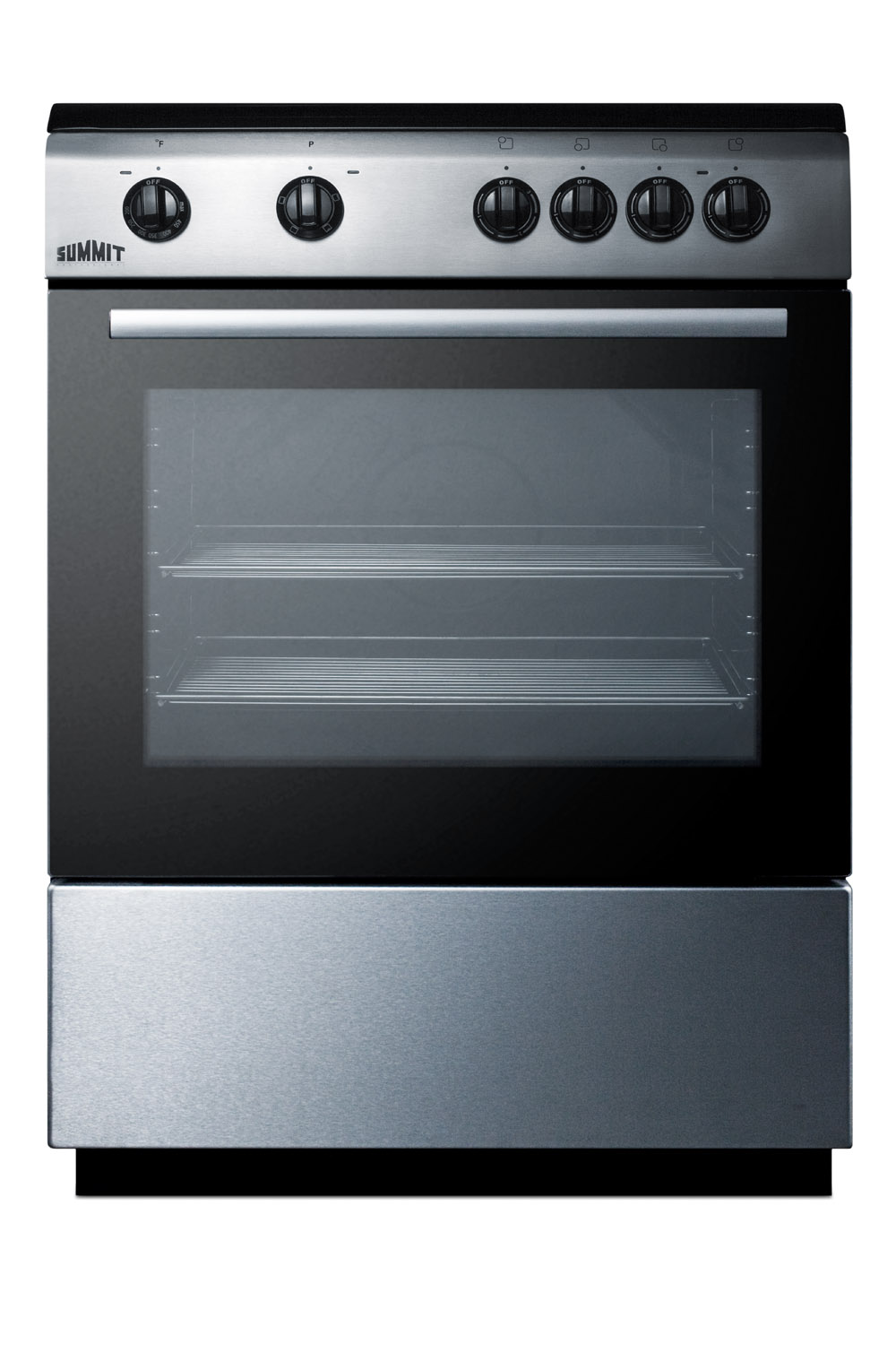 Summit 24" Wide Smooth Top Electric Range