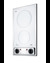 CR2B120WH Electric Cooktop Angle