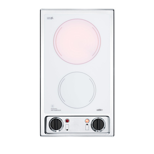CR2B120WH Electric Cooktop Front