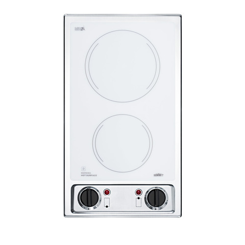 CR2B120WH Electric Cooktop Front