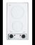 CR2B120WH Electric Cooktop Front