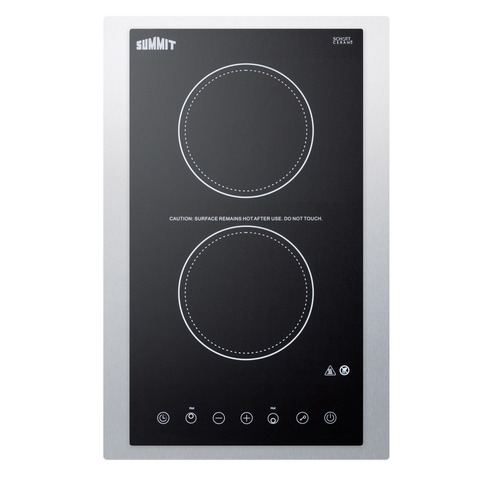 CR2B15T1BTK15 Electric Cooktop Front
