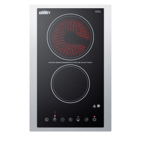 CR2B23T3BTK15 Electric Cooktop Front
